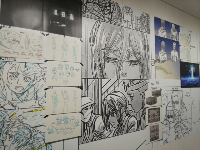 TVアニメ「進撃の巨人」The Final Season Part 2放送開始記念ウォールアート
