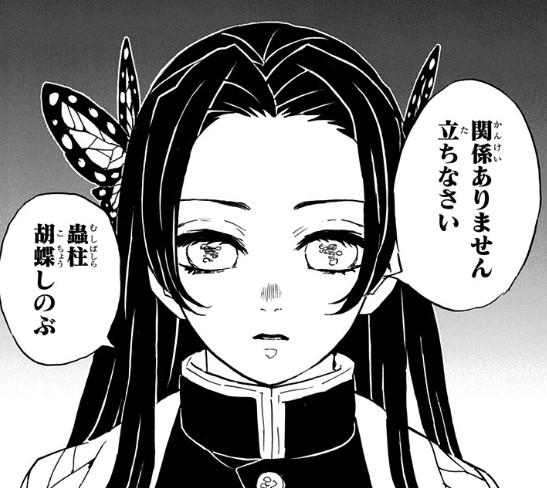 鬼滅の刃 第142話 蟲柱・胡蝶しのぶ［吾峠呼世晴 / 集英社］